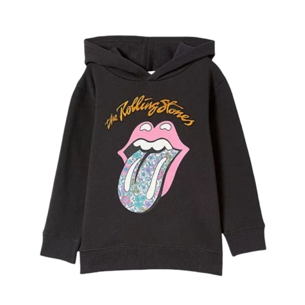 COTTON ON GIRLS THE ROLLING STONES HOODIE